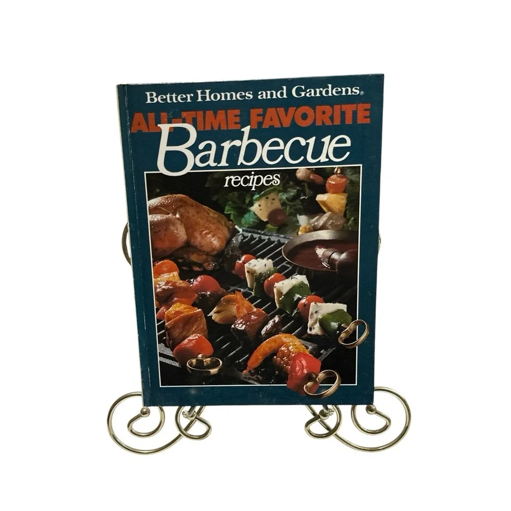 1977 Better Homes & Gardens All-Time Favorite Barbecue Recipes Hardback Book